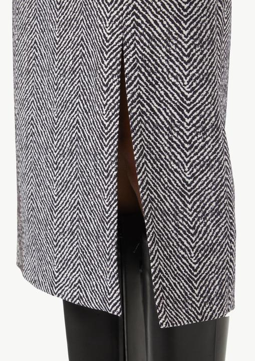Produktbild Comma Rock Midirock aus Jacquard mit Schlitz (32)