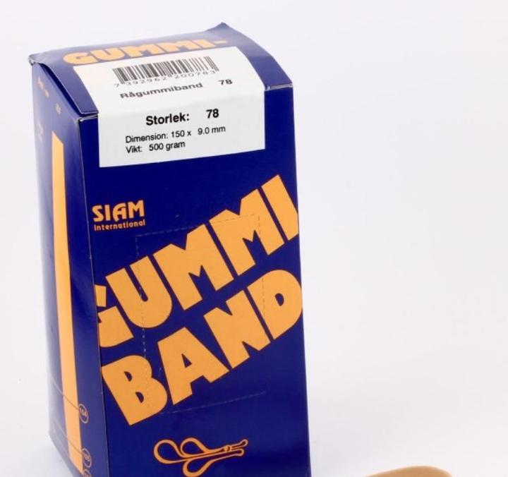 Produktbild Siam Gummibånd nr. 78 150x9,5mm (500g)