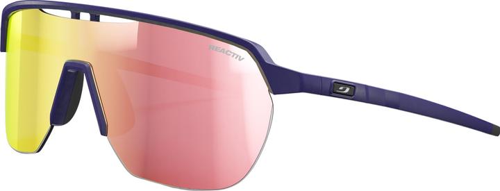 Julbo Frequency Reactiv 1-3 LA (Dark Purple Grey, dunkelviolett-gelb, Lila, Gelb, Pink, Rose Gold)
