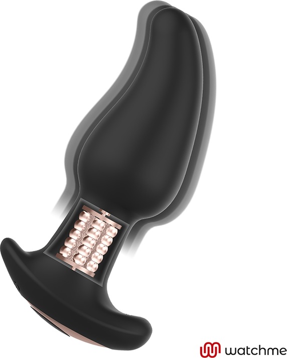 Immagine prodotto Anbiguo Vibratore anale "Amadeus" con perle rotanti e telecomando
