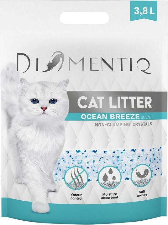Diamentiq Ocean Breeze - Katzenstreu - 3 8 l (Klumpend, 1.50 kg)
