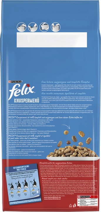 Produktbild Felix Knuspermenu Fleisch (Adult, 1 Stk., 2052 g)