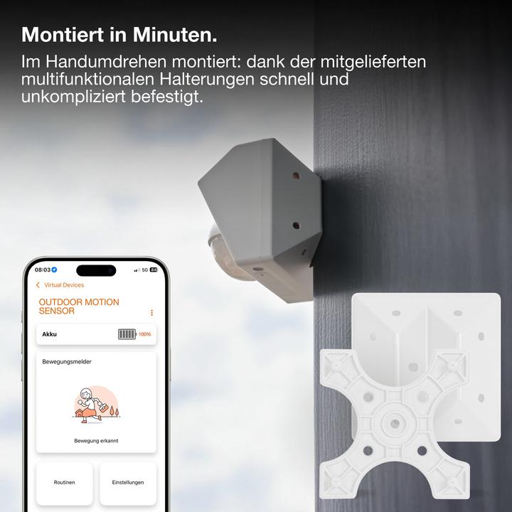 Image du produit Osram Smart+ Wifi Outdoor Motion Sensor White (9 m)