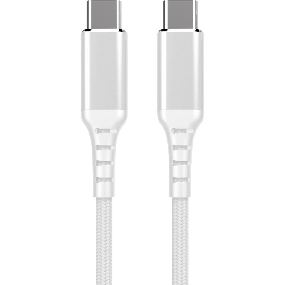 Fuj Tek USB-C to USB-C Cable, 3m, White (3 m), USB Kabel