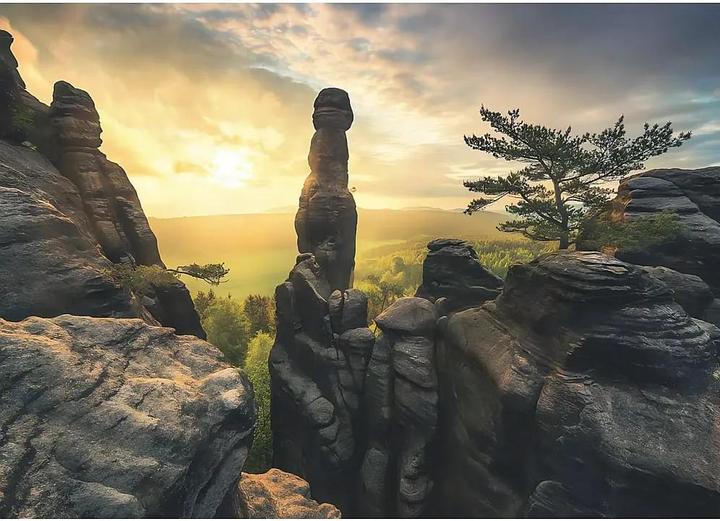 Image du produit Ravensburger Monolithe, Montagnes de grès de l'Elbe (1000 pièces)