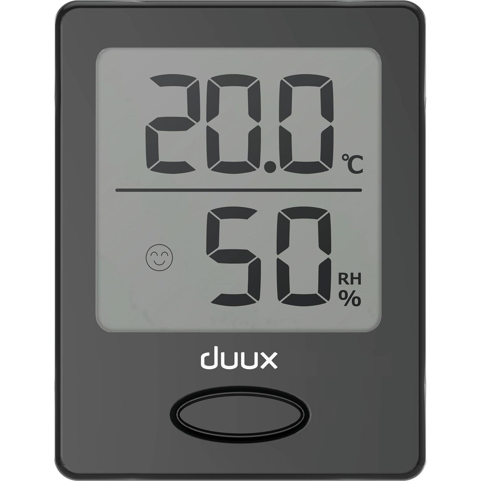 Thumbnail - Duux DXHM02 Sense, Thermometer + Hygrometer, Schwarz