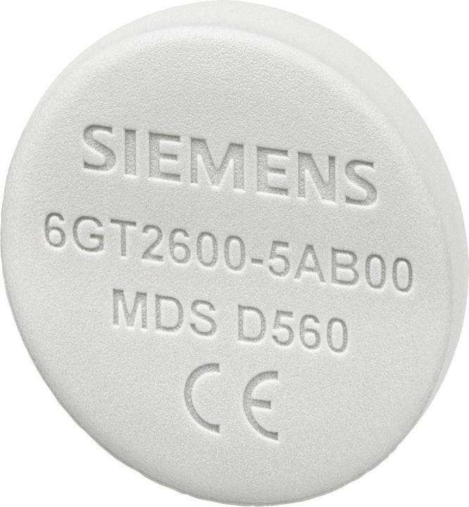 Produktbild Siemens RFID-Transponder RF200/RF300, Disc, 16x3mm, 8kB, 13.56MHz, ISO15693 (Keilriemen)