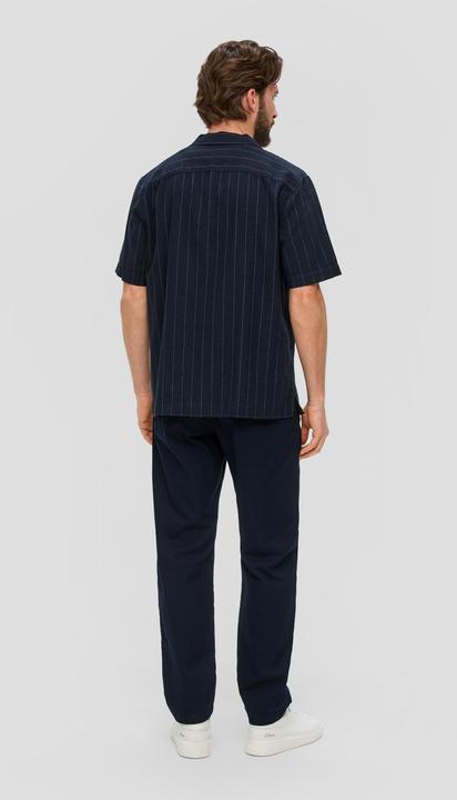 Immagine prodotto s.Oliver Hemd Kurzarmhemd aus Leinenbaumwollmix (M)