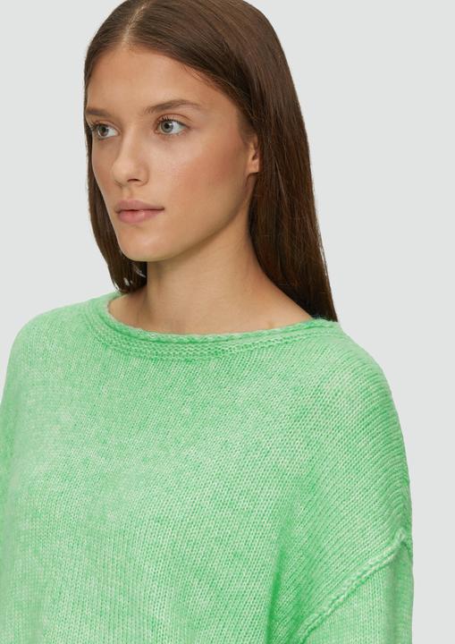 Produktbild S.Oliver Strickpullover Strickpullover mit weiten Ärmeln im Relaxed Fit (46)