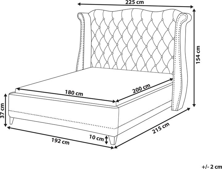 Produktbild Beliani Ayette (180 x 200 cm)