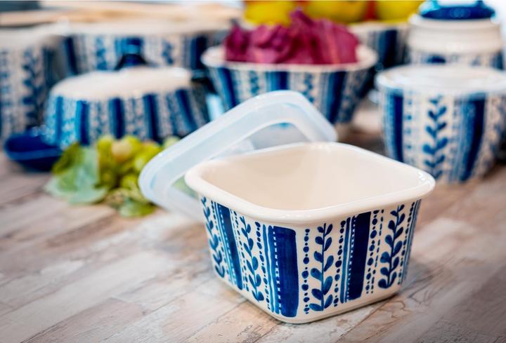 Produktbild neuetischkultur Schüssel viereckig 0,8 Liter Keramik (14.50 cm, 0.80 l, 1x)