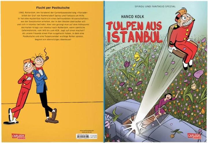 Produktbild Spirou und Fantasio Spezial 40: Tulpen aus Istanbul (Deutsch, Hanco Kolk, Rolf Erdorf, 2023)