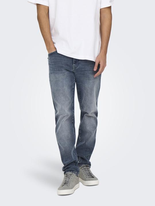 Image du produit Only & Sons ONSWEFT Mittlere Taille Normal geschnitten Jeans Slim Fit Jeans (W32/L30)