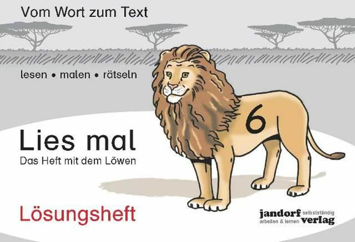 Immagine prodotto Lettura 6 - Il libretto con il leone. Soluzione libretto (Tedesco, Jan Debbrecht, Peter Watchendorf, 2015)