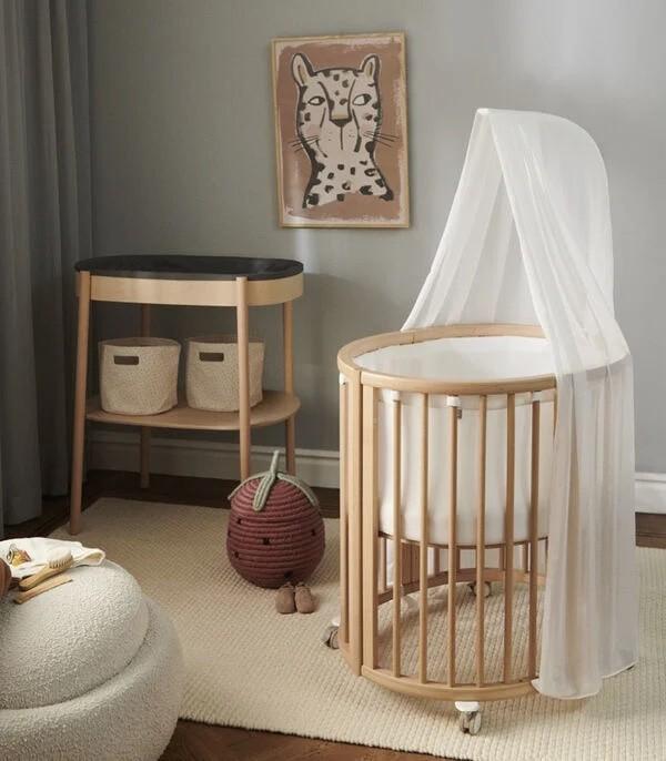 Image du produit Stokke Tringle à rideaux V3 Naturel