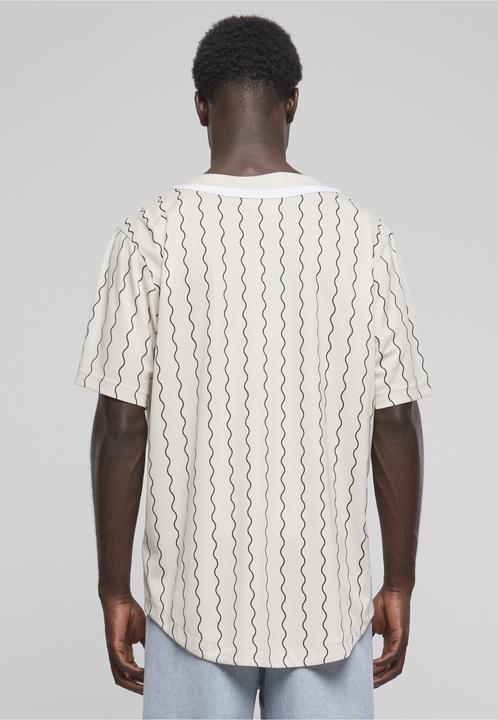 Produktbild Karl Kani KM233-014-1 KK Varsity Ziczac Pinstripe Baseball Shirt (S)