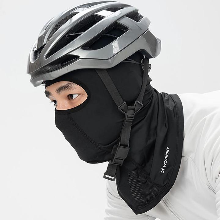 Productafbeelding Wozinsky WKM-01B Gesichtsmaske Motorrad Fahrrad Sturmhaube - schwarz