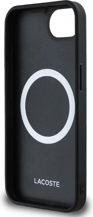 Image du produit Lacoste Case Iconic Petit Pique Woven Logo MagSafe for iPhone 16e navy blue (Apple iPhone 16e, Apple iPhone 17e)