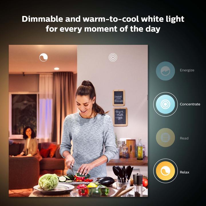 Produktbild Philips Hue Argenta Basis BT (350 lm, GU10)