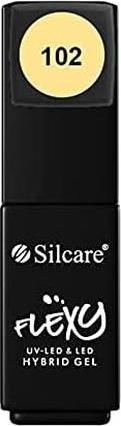 Immagine prodotto Silcare Flexy Hybrid Gel Lacca ibrida 102 (102, Smalto per unghie effetto gel)