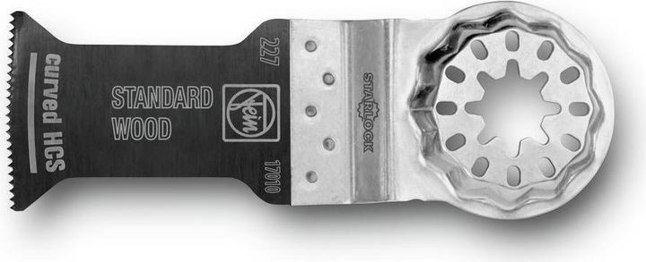 Actual product image Tajima Blade universal for multifunction tool HCS 50x35mm, curved, for wood, Starlock fastening