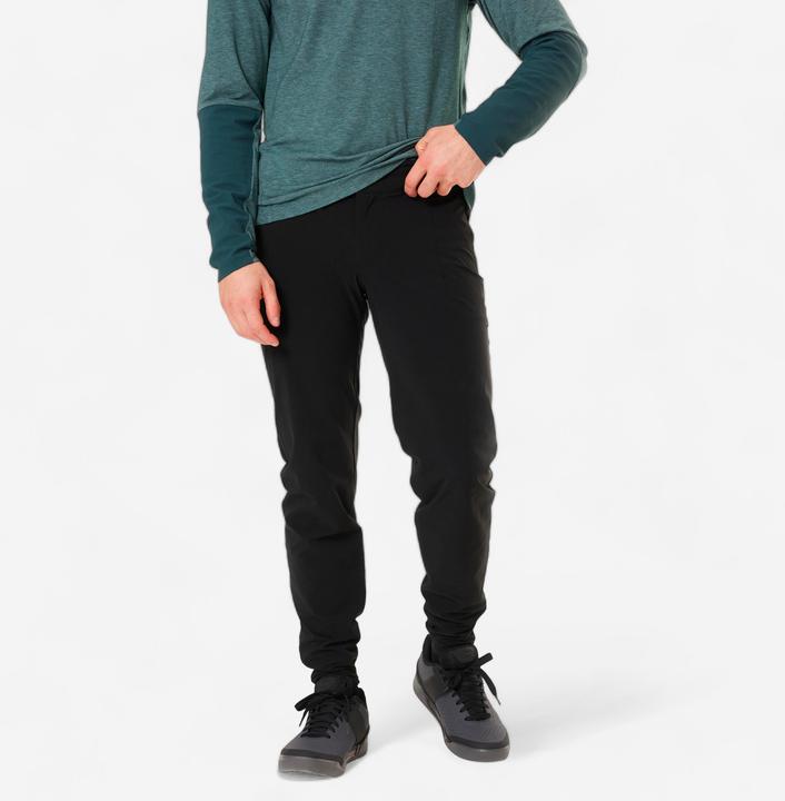 Produktbild Rockrider Radhose MTB Sommer All Mountain leicht und atmungsaktiv Damen/Herren schwarz (3XL)