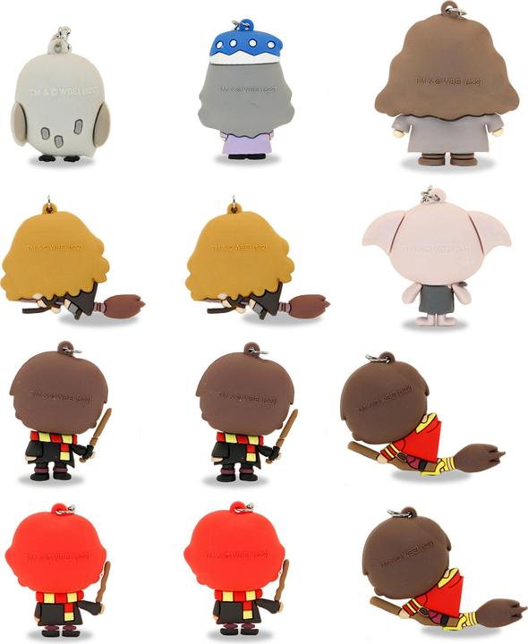Image du produit Karactermania Jeu de 12 figurines en vinyle Keychain Assorted HP