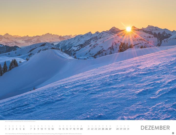 Actual product image Sonnenzauber Posterkalender 2026 (Hardcover, German)