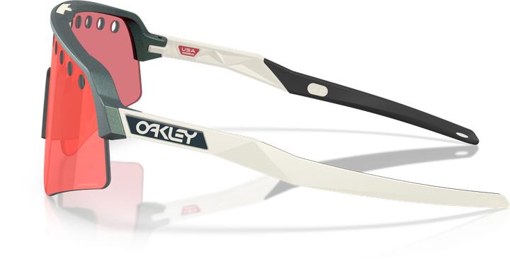 Actual product image Oakley Sutro Lite Sweep - Prizm - Fahrradbrille (Matte Silver-Blue Colourshift, Prizm trail torch)