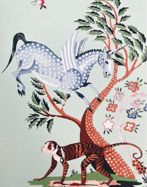 Produktbild Cath Kidston Tapete Kingdom Farbe (53 x 1000 cm)