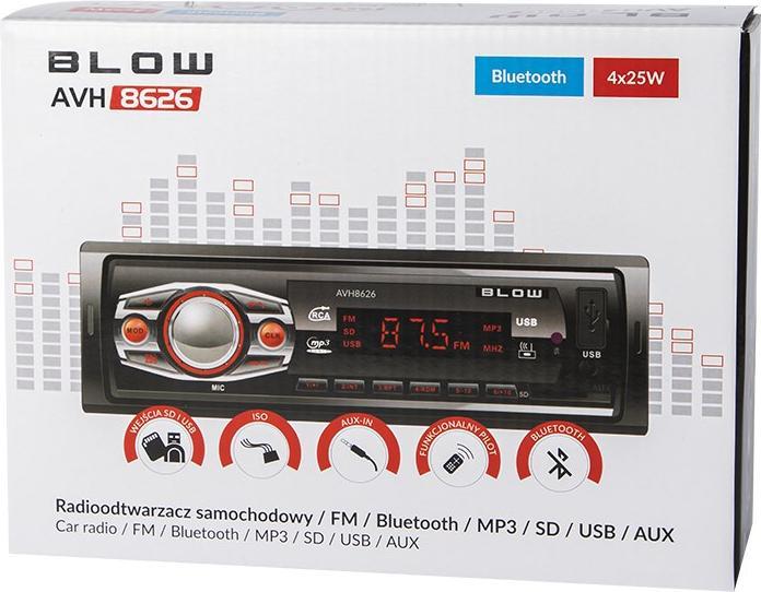 Actual product image Blow AVH-8626 MP3/USB/SD/MMC/BT