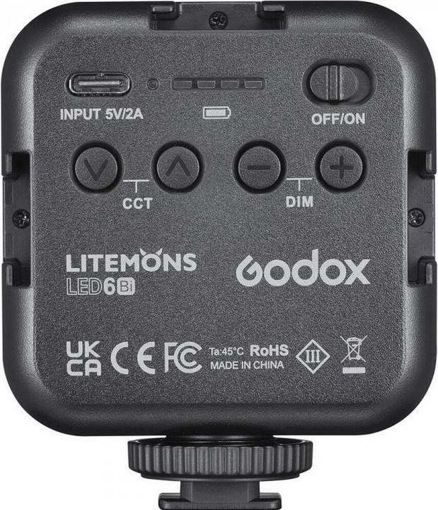 Actual product image Godox LED6BI Litemons (Video light)