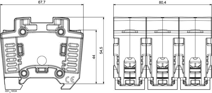 Produktbild Siemens Neozed-Sicherungssockel (16 A)