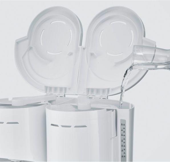 Actual product image Severin KA 9314 Coffee Maker White Capacity Cups=16 Insulated Jug