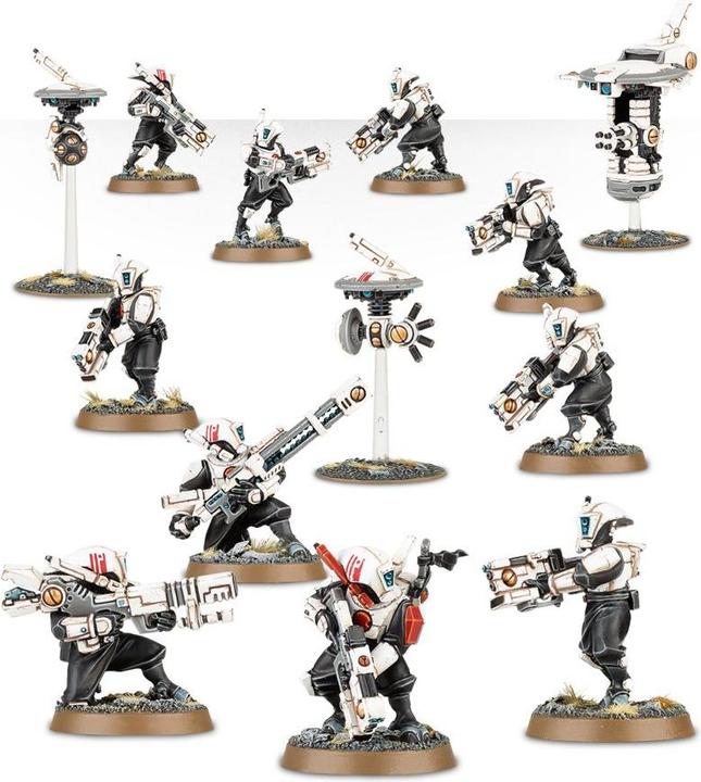 Actual product image Games Workshop Warhammer 40k T"au Empire: Pathfinder Team