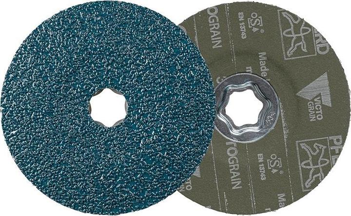 Produktbild Pferd Fiberscheibe Combiclick VICTOGRAIN Ø 125 mm Körnung 60 Stahl, Guss, Aluminium/NE-Metall (60)