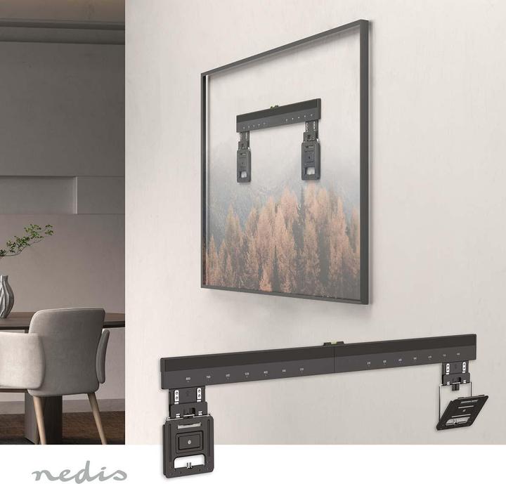 Produktbild Nedis Feste TV-Wandhalterung | 43 - 100 " | maximal unterstützes Bildschirmgewicht: 75 kg | Minimale (Wand, 75 kg, 43" - 100")