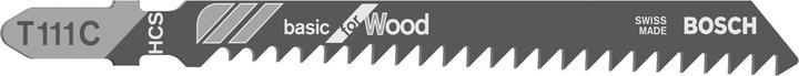 Bosch Professional Zubehör Stichsägeblatt T 111 C Basic for Wood