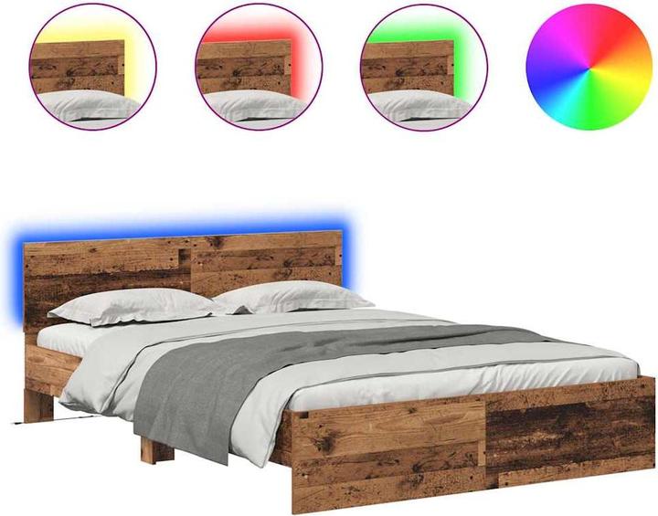 Produktbild vidaXL Bettrahmen (120 x 190 cm)