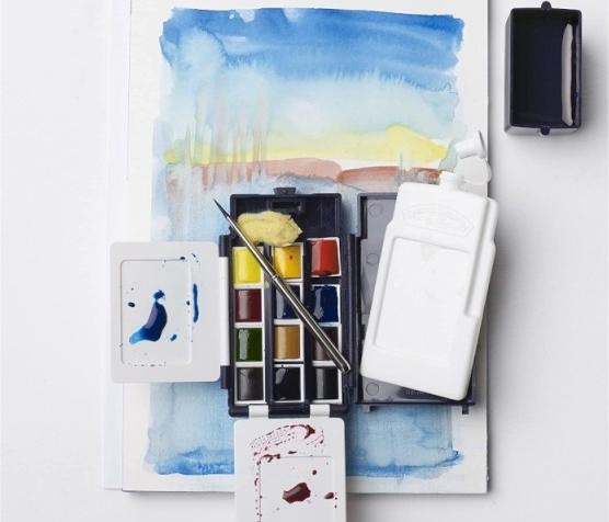 Produktbild Winsor & Newton Aquarell Artists Field Box (Mehrfarbig)