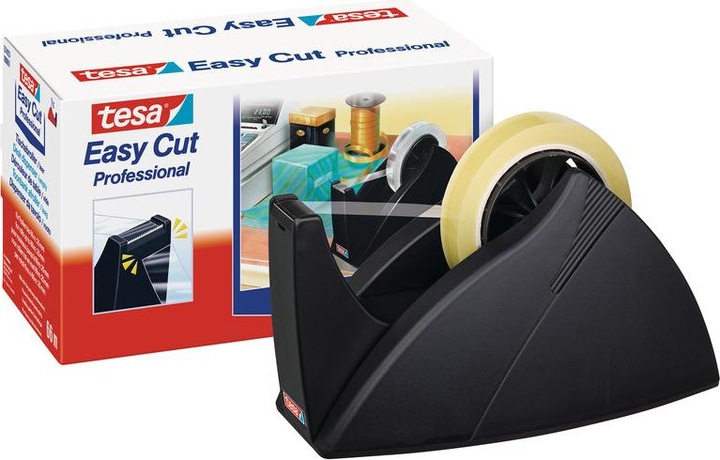 Produktbild tesa tesafilm EASY CUT Tischabroller - Klebeband-Spender für Rollen bis 33 m x 19 mm