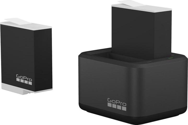 Produktbild GoPro Dual Battery Charger + Enduro Batteries (Hero 12 Black, Hero 11 Black, Hero 10 Black, Hero 9 Black)
