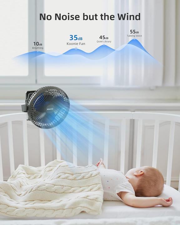 Produktbild Koonie Clip Ventilator (35 dB)