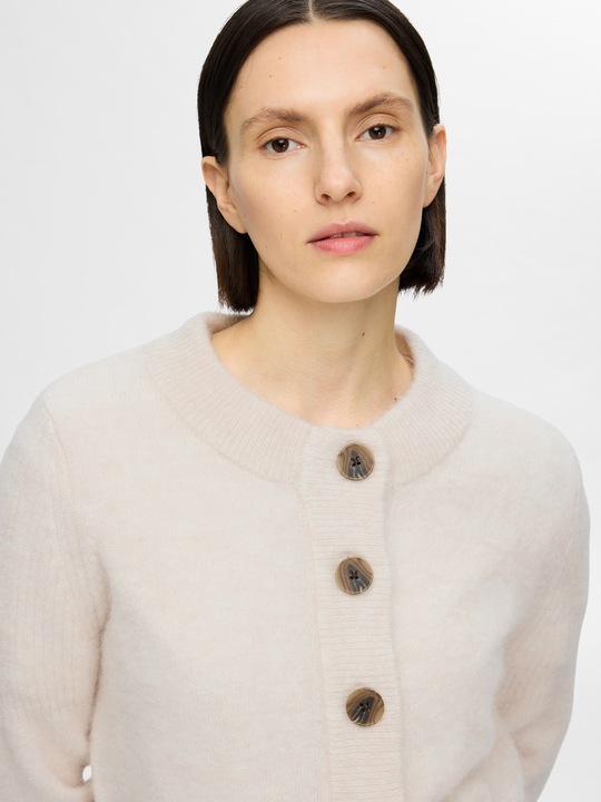 Produktbild Selected Femme Slfsia Ras Ls Knit Cardigan Noos (M)