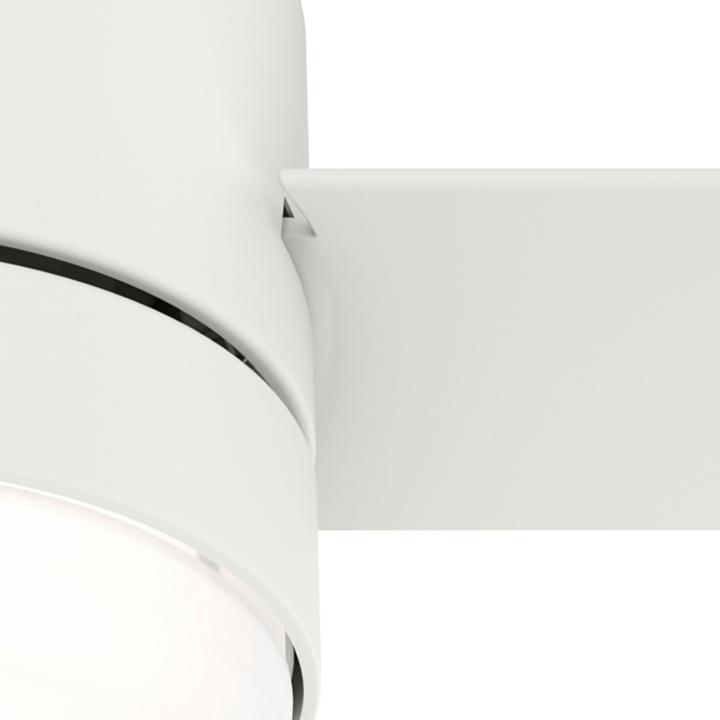 Produktbild Hunter Fans Deckenventilator Gilmour Weiss mit Licht (41 dB)