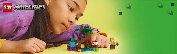 Image du produit LEGO L'aventure des marais (21240, LEGO Minecraft)