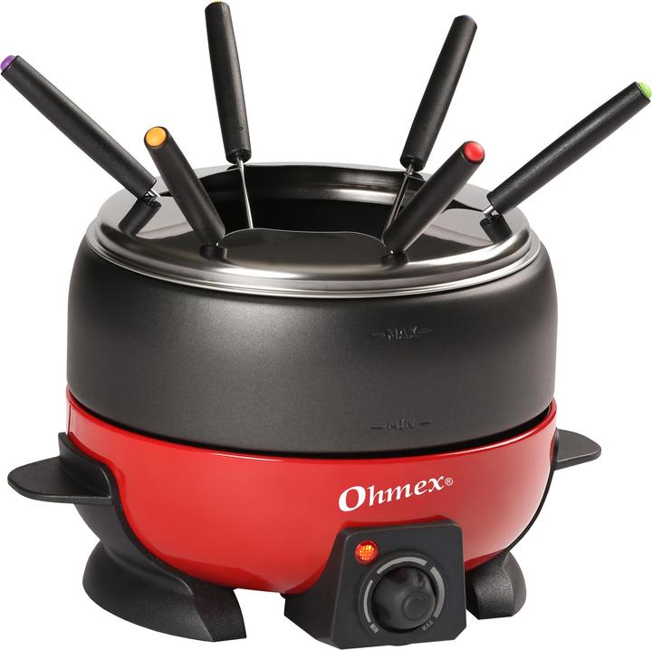 Ohmex Set à fondue FND-1000G (Fondue bourguignonne, Fondue chinoise)