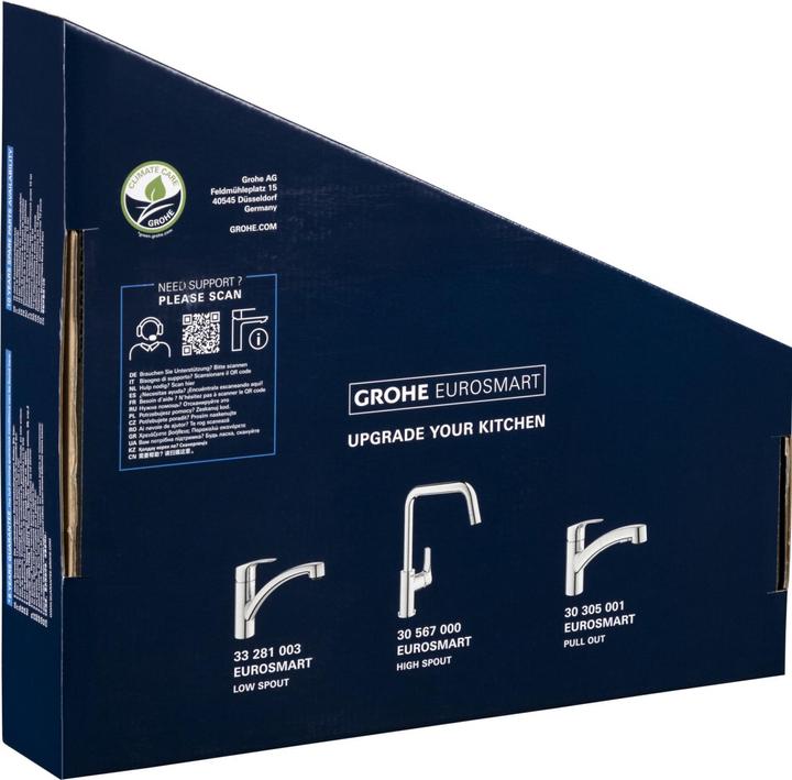 Produktbild Magni EUROSMART EINHAND-SPÜLTISCHBATTERIE, 30305001 Chrom