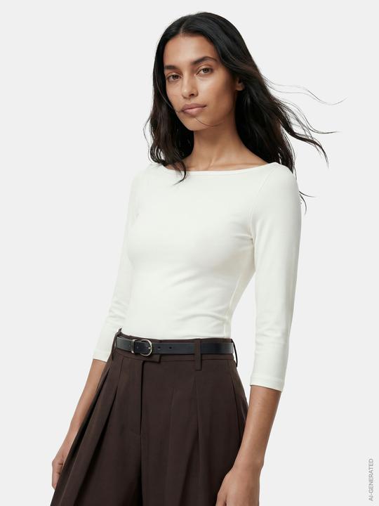 Immagine prodotto Pieces Pcphoebe 3/4 Boatneck Top Jrs Noos Bc (S)