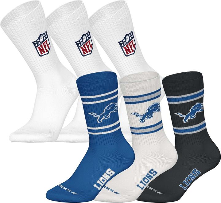 Produktbild NFL 6Pack Crew Socks (6er Pack, 39 - 42)